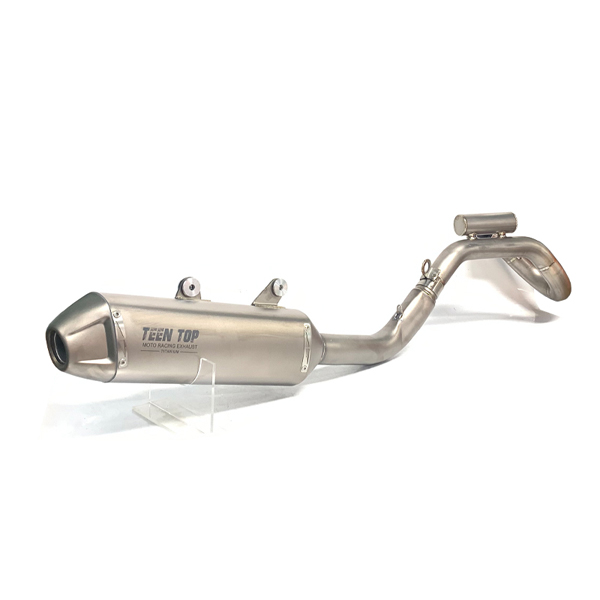 2018-2022 Motorcycle Exhaust System For KTM FS450 FC450 450SX-F Offroad Bike Exhaust Titanium